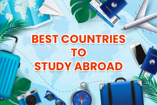 Study Abroad Blog Banner graphic designer